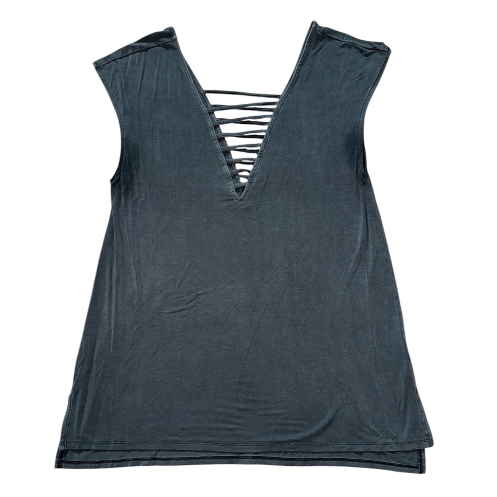 American Eagle Soft & Sexy T Strappy Deep V Top